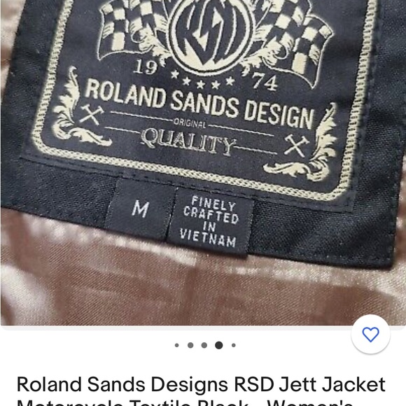Roland Sands leather jacket - Picture 7 of 7